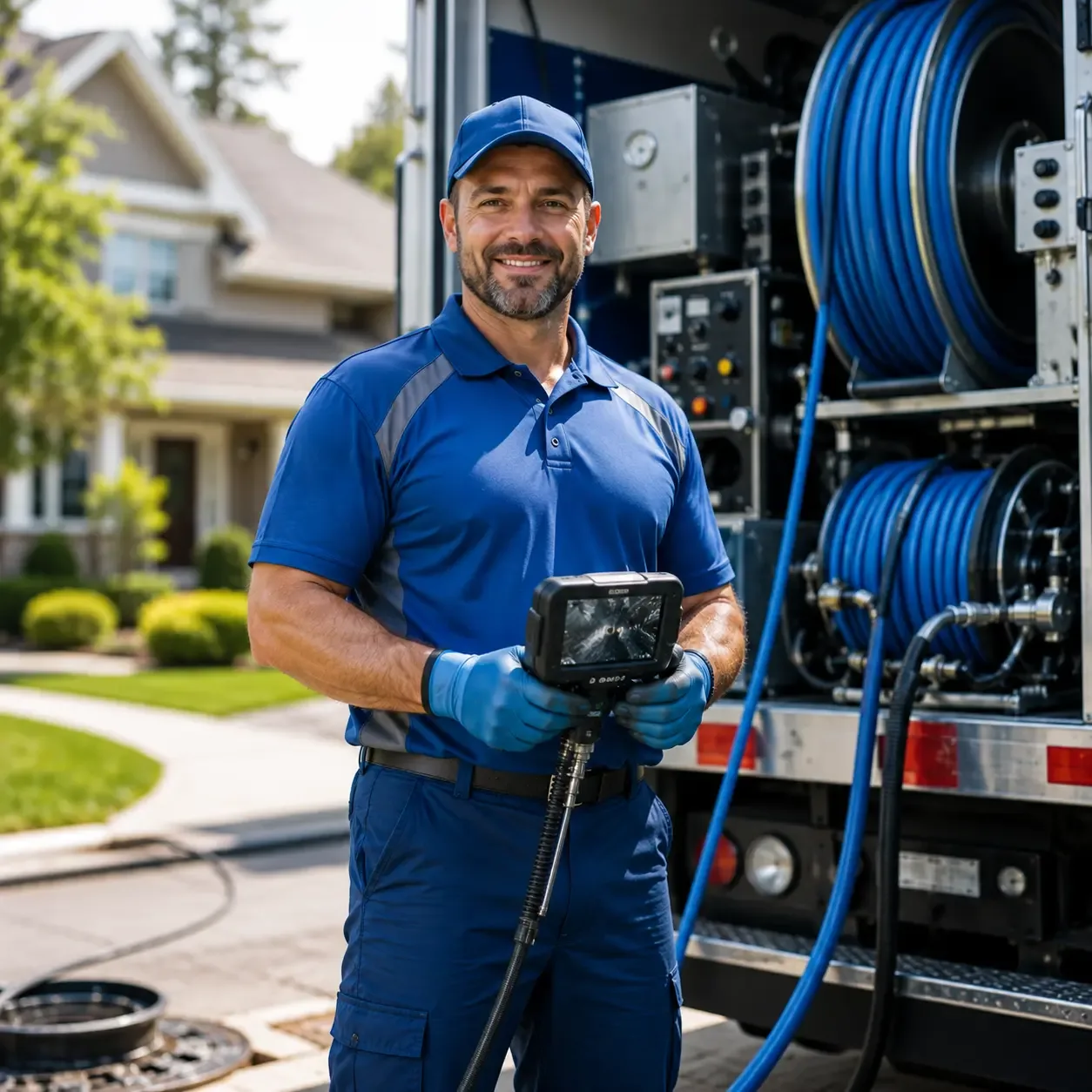 Local outdoor drain cleaning specialists in Ashford, CT